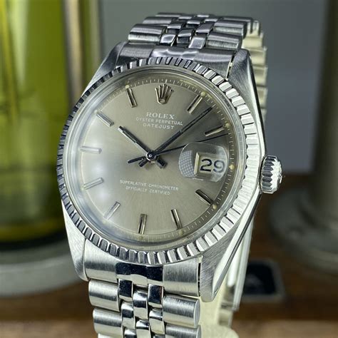 rolex 1603 grey dial|Rolex 1603 price.